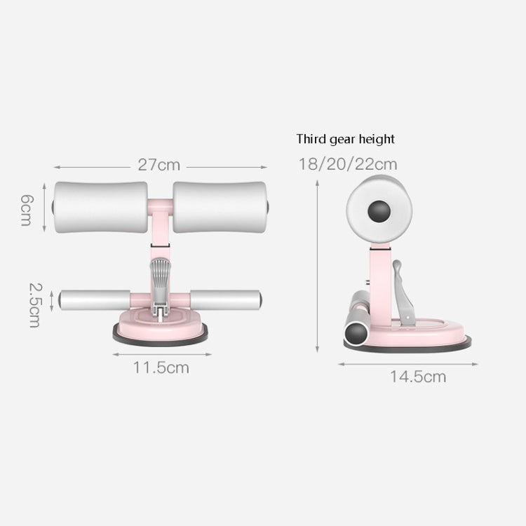 Dispositivo di assistenza per il crunch addominale domestico per la riduzione della vita e dell'addome, Abdominal Crunch Assist Device(White Peach), Abdominal Crunch Assist Device(Maca Blue), Abdominal Crunch Assist Device(Cool Black)                  ...