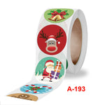 Etichetta adesiva regalo per decorazioni natalizie da 10 pezzi, A-193 Sticker