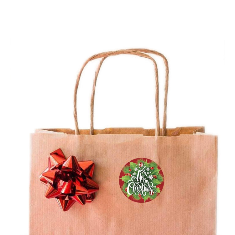 Etichetta adesiva regalo per decorazioni natalizie da 10 pezzi, A-193 Sticker