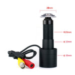 800TVL CVBS Porta analogica cat eye Visione ampia a colori Telecamera per visore per porta Telecamera di sicurezza domestica regolabile