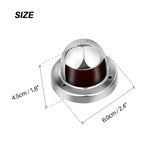 Luci navigazione LED rosse e verdi per barche 12V inox