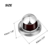 Luci navigazione LED per barche 12V rosse e verdi inox