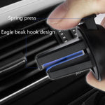 Clip per presa d'aria per auto da 10 pezzi Clip per presa d'aria antiscivolo rotonda in olecrano, Air Outlet Clip