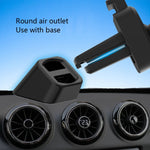 Clip per presa d'aria per auto da 10 pezzi Clip per presa d'aria antiscivolo rotonda in olecrano, Air Outlet Clip