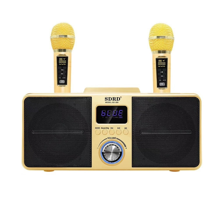 Microfono wireless Bluetooth SDRD SD309 con altoparlanti