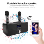 Microfono wireless Bluetooth SDRD SD309 con altoparlanti