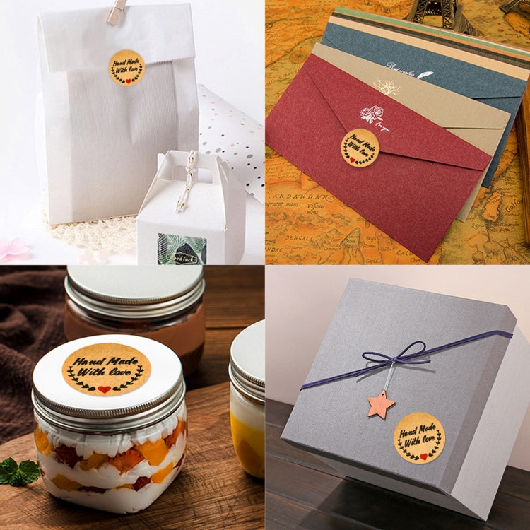 10 adesivi decorativi per etichette in pelle di vacchetta, B-55 Sticker