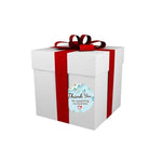 10 adesivi per cancelleria con etichetta regalo CrosFloral di ringraziamento, A-102 Sticker