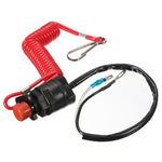 Interruttori per motociclette con cordino di sicurezza per motore fuoribordo per barca universale, Outboard Engine Motor