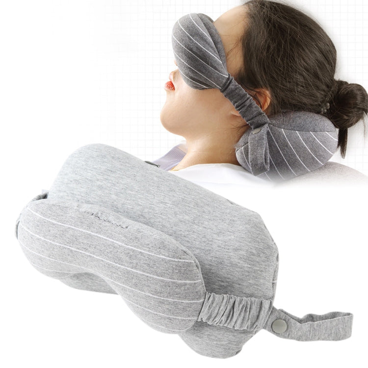 Protezione per gli occhi con cuscino portatile da viaggio d'affari