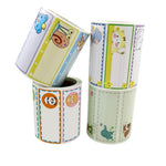 Etichetta adesiva con nome per bambini della scuola primaria, 1x2.5 Inch