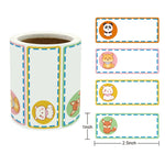 Etichetta adesiva con nome per bambini della scuola primaria, 1x2.5 Inch