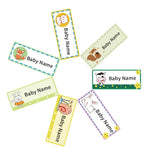 Etichetta adesiva con nome per bambini della scuola primaria, 1x2.5 Inch