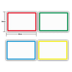 A-131 5 pz. Etichetta adesiva con nome in rotolo, 150 PCS/Roll 88x58 mm, 300 PCS/Roll 88x58 mm