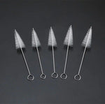 Spazzola in nylon per pulizia ugelli decorativi da 20 pezzi, Nozzle Cleaning Brush