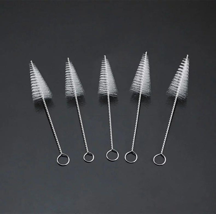 Spazzola in nylon per pulizia ugelli decorativi da 20 pezzi, Nozzle Cleaning Brush