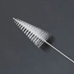 Spazzola in nylon per pulizia ugelli decorativi da 20 pezzi, Nozzle Cleaning Brush