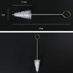 Spazzola in nylon per pulizia ugelli decorativi da 20 pezzi, Nozzle Cleaning Brush