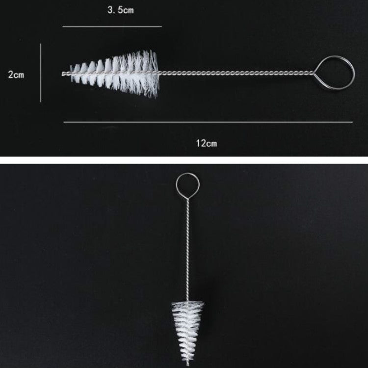 Spazzola in nylon per pulizia ugelli decorativi da 20 pezzi, Nozzle Cleaning Brush