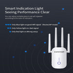 COMFAST CF-WR758AC Ripetitore wireless a doppia frequenza 1200Mbps Amplificatore di segnale WIFI 5.8G, spina CN, TBD05451904, TBD05451904EU, TBD05451904UK