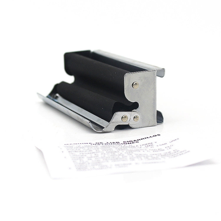 Macchina per sigarette automatica in metallo da 5 pezzi con coperchio, 7.3x2.6x2cm