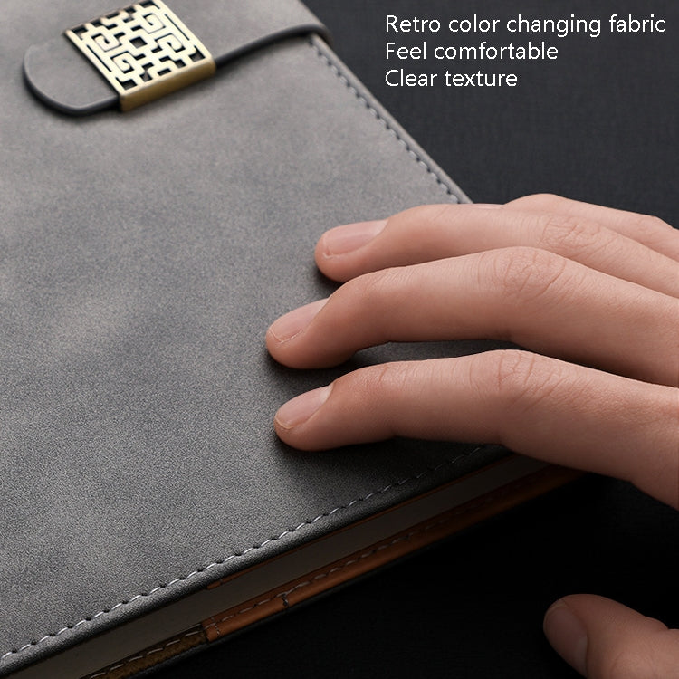 Blocco note per ufficio notebook retrò semplice da ufficio, Gray B5 Sheepskin Simple Style, Brown B5 Sheepskin Simple Style, Lake Green B5 Sheepskin Simple Style, Red B5 Sheepskin Simple Style, Black B5 Sheepskin Simple Style                           ...