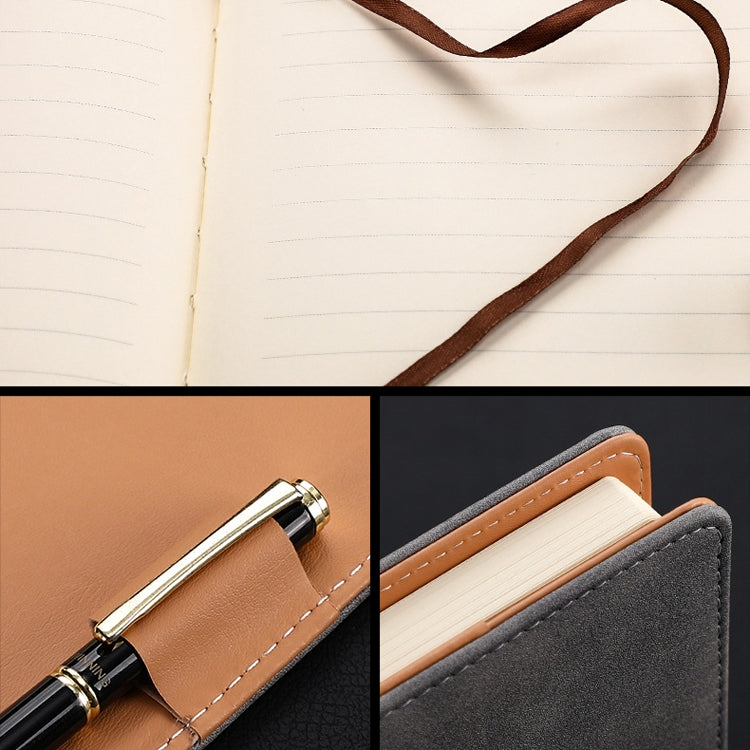 Blocco note per ufficio notebook retrò semplice da ufficio, Gray B5 Sheepskin Simple Style, Brown B5 Sheepskin Simple Style, Lake Green B5 Sheepskin Simple Style, Red B5 Sheepskin Simple Style, Black B5 Sheepskin Simple Style                           ...