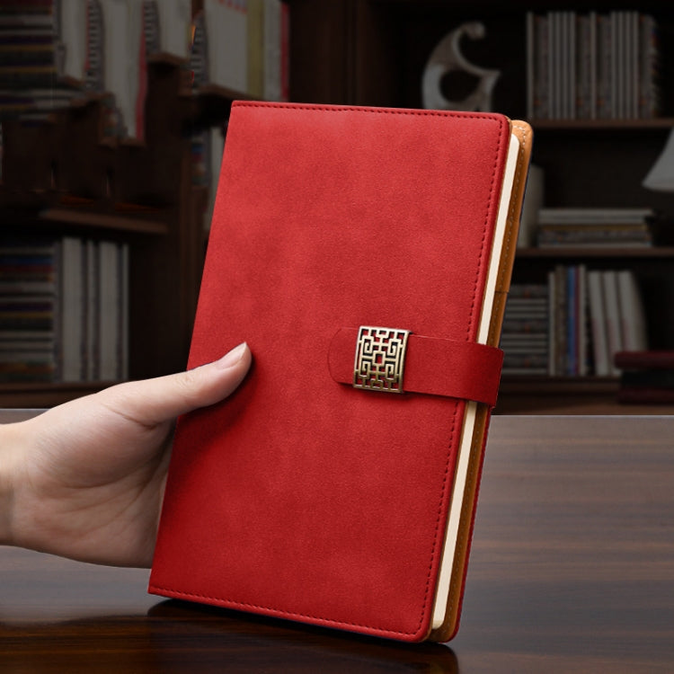Blocco note per ufficio notebook retrò semplice da ufficio, Gray B5 Sheepskin Simple Style, Brown B5 Sheepskin Simple Style, Lake Green B5 Sheepskin Simple Style, Red B5 Sheepskin Simple Style, Black B5 Sheepskin Simple Style                           ...