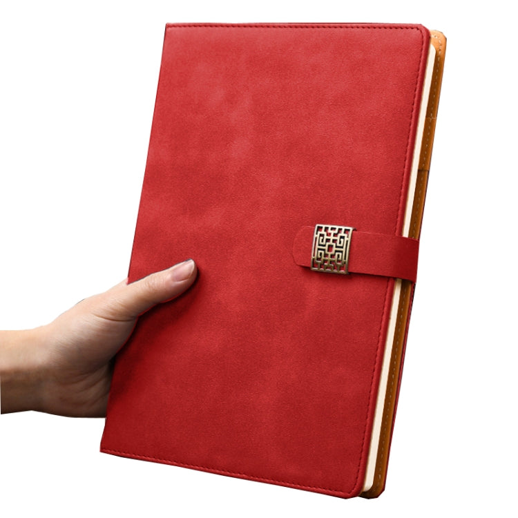 Blocco note per ufficio notebook retrò semplice da ufficio, Gray B5 Sheepskin Simple Style, Brown B5 Sheepskin Simple Style, Lake Green B5 Sheepskin Simple Style, Red B5 Sheepskin Simple Style, Black B5 Sheepskin Simple Style                           ...