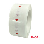 3 pezzi di ringraziamento adesivo etichetta sigillante adesivo decorativo per confezione regalo, E-06 Sticker