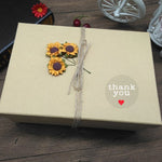 3 pezzi di ringraziamento adesivo etichetta sigillante adesivo decorativo per confezione regalo, E-06 Sticker