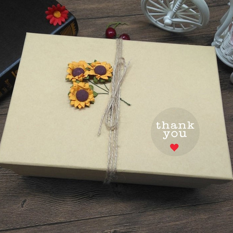 3 pezzi di ringraziamento adesivo etichetta sigillante adesivo decorativo per confezione regalo, E-06 Sticker