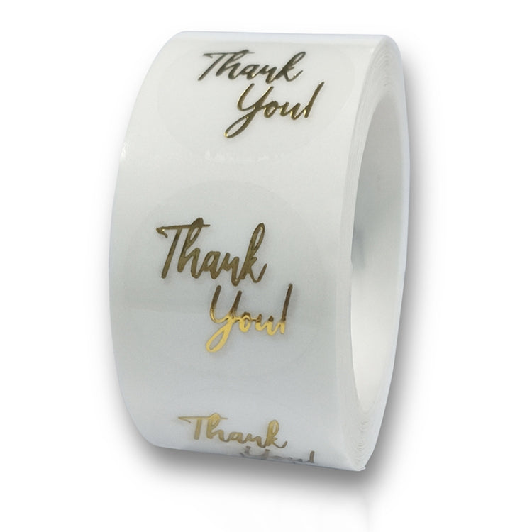 Etichetta decorativa regalo per adesivo abbronzante di ringraziamento da 3 pezzi, dimensioni: 2,5 cm, E-01 Sticker