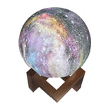 Lampada da tavolo regalo per bambini con lampada lunare 3D. Luce notturna a LED con cielo stellato dipinto, 15cm Touch Control 3-colors 1W, 15cm Pat Control 3-colors 1W, 15cm Remote Control 16-colors 1W, 15cm Touch Control 7-colors 1W                  ...