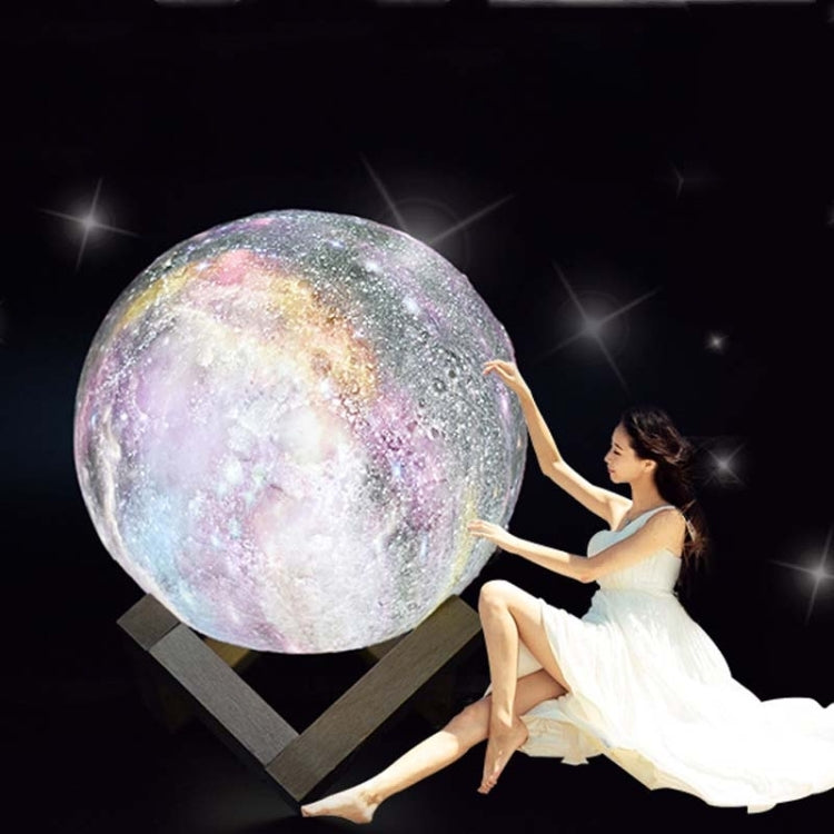 Lampada da tavolo regalo per bambini con lampada lunare 3D. Luce notturna a LED con cielo stellato dipinto, 15cm Touch Control 3-colors 1W, 15cm Pat Control 3-colors 1W, 15cm Remote Control 16-colors 1W, 15cm Touch Control 7-colors 1W                  ...