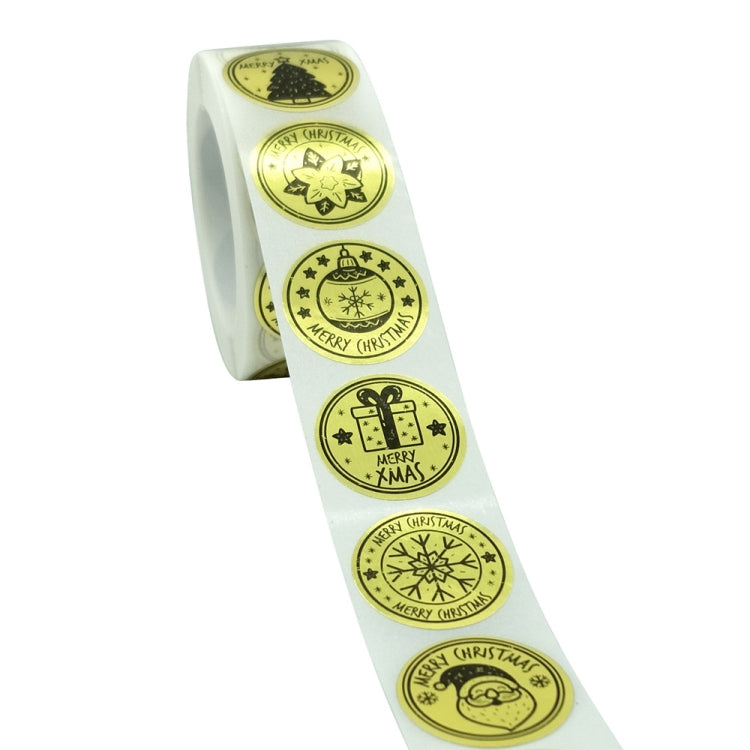 Etichetta adesiva serie regalo decorazione natalizia da 3 pezzi, K-24-25 Sticker