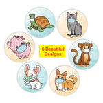 Adesivi ricompensa per bambini 2,5 cm 3 pezzi