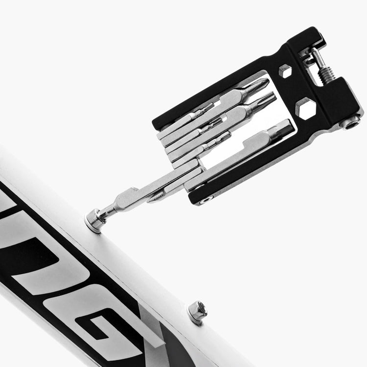 Strumento di riparazione per ciclismo 20 in 1 Strumento di riparazione multifunzionale per elettrodomestici Chiave di riparazione compatta per bicicletta, 20 In 1