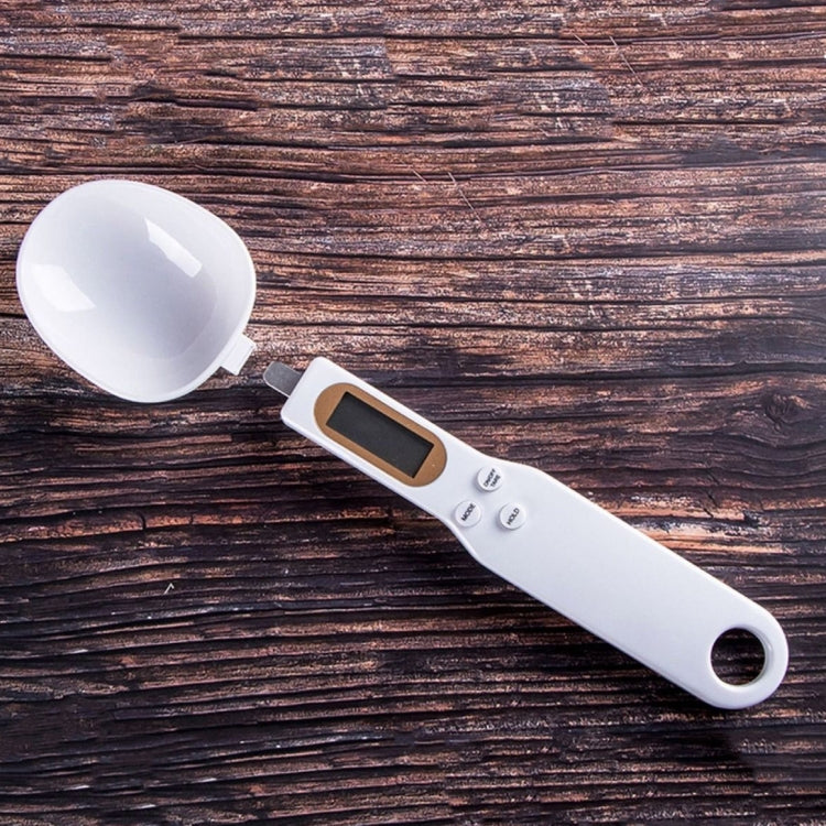 Strumento di misurazione per pesare il cucchiaio dosatore elettronico in ABS, specifica: 500 g/0,1 g, 500g/0.1g ABS White, 500g/0.1g ABS Black, 500g/0.1g White Large Spoon, 500g/0.1g Black Large Spoon