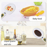 Strumento di misurazione per pesare il cucchiaio dosatore elettronico in ABS, specifica: 500 g/0,1 g, 500g/0.1g ABS White, 500g/0.1g ABS Black, 500g/0.1g White Large Spoon, 500g/0.1g Black Large Spoon