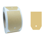 Etichetta adesiva decorativa per regalo in carta kraft marrone naturale da 3 pezzi, B-34, B-35, B-36, B-37