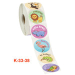 Adesivi sigillanti decorativi 3,8 cm per premi bambini