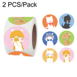 Adesivi sigillanti decorativi 3,8 cm per premi bambini