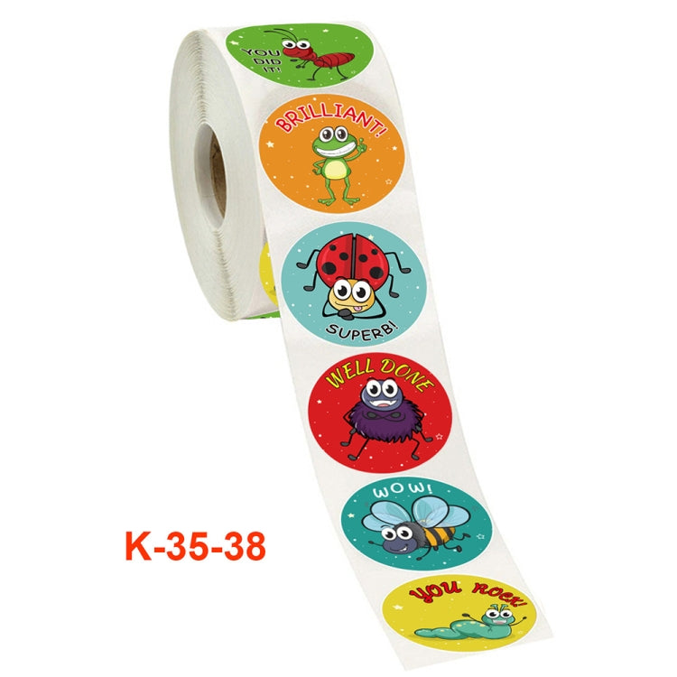 Etichetta adesiva ricompensa bambini 3,8 cm 2 pezzi