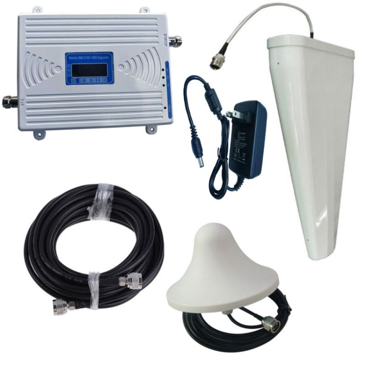 A002 Amplificatore di segnale per telefono cellulare 3 in 1 con ripetitore di segnale 4G, Full Set