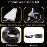 A002 Amplificatore di segnale per telefono cellulare 3 in 1 con ripetitore di segnale 4G, Full Set