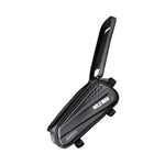 WILD MAN ES3 Borsa per bicicletta con guscio rigido Borsa per trave anteriore Mountain bike Telefono cellulare Touch Screen Borsa per tubo superiore Attrezzatura da equitazione, ES3 (Black)