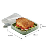 Lunchbox portatile da asporto per studenti, impiegati, per panini, toast, Bento Box, da 5 pezzi, 301-500ml