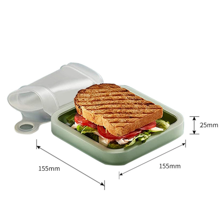 Lunchbox portatile da asporto per studenti, impiegati, per panini, toast, Bento Box, da 5 pezzi, 301-500ml