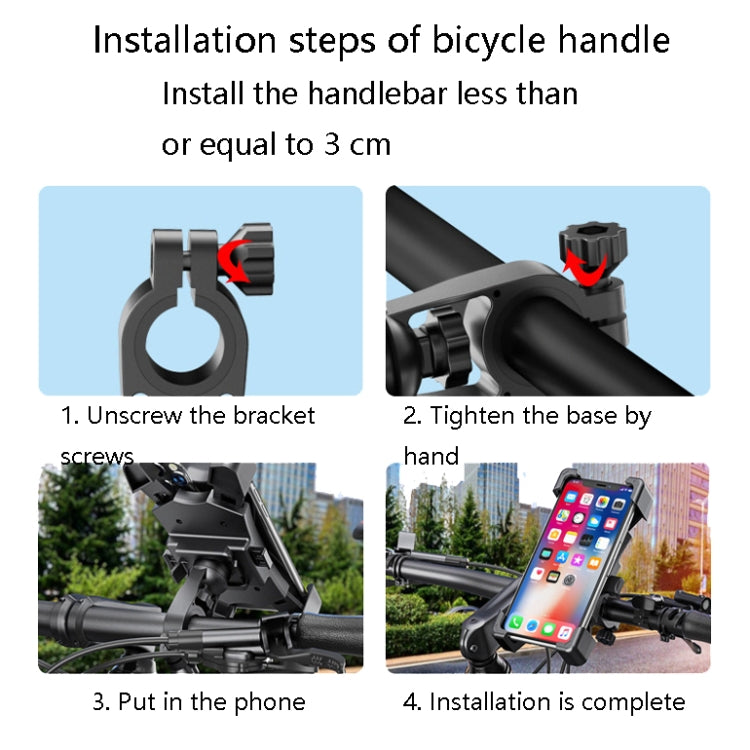 Staffa per telefono cellulare specchietto retrovisore per auto elettrica Staffa per telefono cellulare per bicicletta Maniglia per moto Staffa per telefono cellulare Staffa per guida, Bicycle Handle, Motorcycle Rearview Mirror
